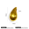Aço Inoxidável Banhado a Ouro 18K Irregular Forma Especial Perfurado Contas DIY Pulseira Colar Brincos Acessórios de Joias Atacado