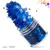 Láser transfronterizo estrella de cinco puntas corazón de melocotón mixto 12 colores lentejuelas para uñas esmalte de uñas cubierta de goma joyería para uñas pegatinas para uñas