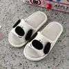 Lindas Pantuflas de Lino para el Hogar con Diseño de Cachorro para Mujer, Absorbentes de Sudor, Transpirables, Antideslizantes, Sandalias de Suela Suave para Todas las Estaciones, Pantuflas de Deslizamiento para Uso en Casa