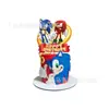 Nuevo Sonic 2 Sonic Boy Vajilla para Fiesta de Cumpleaños Bandera Mantel Plato Vaso de Papel Set Decoración