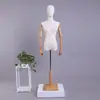 Loja de Roupas Adereços de Manequim Manequim Feminino de Corpo Inteiro para Vitrine Suporte de Exibição para Roupas Femininas Vestido de Noiva Base de Madeira Opcional