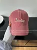 Gorra de Béisbol Bordada con Letras Bachnow Visera Suave Estilo Coreano Adelgazante para Mujer Circunferencia de Cabeza Grande Versátil