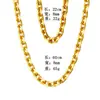 Novo Colar Dourado de Imitação, Corrente Cruzada Masculina de Luxo, Colar de Corrente Grossa Dominador, Fornecimento Ao Vivo Joias Atacado