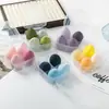 Conjunto de Esponjas de Maquiagem Transfronteiriças, Puff Esponja Flutuante Sem Látex, Esponja Almofada para Maquiagem, Não Absorvente de Pó, Dupla Utilização para Aplicação Seca e Úmida