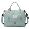 Bolsa Esportiva para Mulheres, Bolsa de Treino Fitness Transfronteiriça, Armazenamento com Separação Seca e Úmida, Bagagem Expansível, Bolsa de Mão Versátil, Bolsa de Viagem Transversal