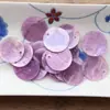 Colgante de Disco con Concha de Espejo de Colores Lámpara de Cortina Delgada Campana de Viento Decoración Bolsas Pendientes Accesorios Materiales Hechos a Mano