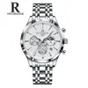 Reloj de Hombre Rui Zhi Yuan Factory Multifuncional Luminoso Impermeable de Cuarzo Negocio Transfronterizo Correa de Acero Reloj para Estudiante
