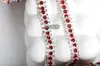 Cadena de Pedrería Soldada de Tres Filas 8+16+8 Cadena de Pedrería Densa Electroplateada Cadena de Pedrería Versátil Accesorios para Joyería DIY