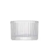 Taza de Vidrio Transparente Creativa para Velas Aromáticas Recipiente para Velas Hecho a Mano DIY Taza de Vidrio Grueso para Velas Aromáticas