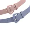 Nuevo Cinturón de Mujer con Hebilla Estilo Coreano Moda Estilo Ins Tendencia Simple Versátil Decorativo Negro Cinturón de Celebridad de Internet para Mujer