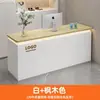 Balcão de bar, balcão de caixa, design moderno pequeno e simples, adequado para salões de beleza, lojas de roupas, barbearias, recepcões de empresas