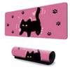Teclado de computador rosa grande e fofo de gatinho de venda quente internacional para escritório e aprendizagem Tapete de mesa grande