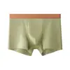 Procesamiento Personalizado Ropa Interior de Hombre 100% Algodón 10A Entrepierna de Cáñamo Antibacteriano Boxer Transpirable Venta al por Mayor en Stock OEM