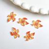 Nuevos accesorios para uñas de flor de lirio de cristal de hielo con tallado suave, resina degradada, flor de simulación, accesorios para uñas súper hada DIY