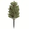 Árbol de Navidad Artificial, Ramas de Pino Artificiales, Plantas, Accesorios de Decoración para Jardín y Patio de Navidad, Agujas de Pino Artificiales Falsas para el Hogar