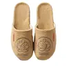 Zapatillas chinas de primavera y verano, todo lino, para interior, mujer, antideslizantes, de verano, para oficina, pareja, sandalias de suelo para hombre