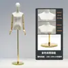 Maniquí de Exhibición de Ropa para Mujer de Medio Cuerpo Maniquí para Vestido de Novia Soporte de Exhibición Estante para Ropa Accesorios para Maniquíes de Tienda de Ropa