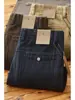 Pantalones largos de trabajo de alta gama 2026, engrosados para otoño e invierno, pantalones rectos holgados de negocios casual para hombre