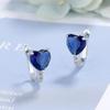 Brincos de amor transfronteiriços Brincos de Diamante Zircônia Estilo Feminino Brinco de Orelha Moda Brinco Brinco de Joias de Orelha Europeu e Americano