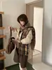 Bufanda Cuadros Clásica Versátil Estilo Británico Chal de Cachemira Sintética Unisex Estilo Pareja Bufanda Caliente de Invierno para el Cuello
