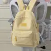 Mochila personalizada minimalista y moderna estilo coreano, nuevo modelo 2026 para estudiantes de secundaria, mochila pequeña estética de alta apariencia