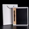 Caixa de Presente para Caderno de Negócios Conjunto de Pen Drives A5 Caderno B5 Atividade de Volta às Aulas para Estudantes Conjunto de Presente