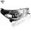 Adequado para modificação do conjunto de faróis da Hilux Revo 2015-2018 com luzes diurnas de LED