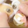 Botones 501 # /503 #, Broches de Metal Sólido, Abrigo de Algodón, Botones para Chaqueta de Plumas, Botones Blancos Grandes, Accesorios para Ropa