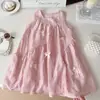 2026 Verano Nuevo Estilo Coreano Vestido Rosa sin Mangas con Lazo para Niñas Lindo Vestido de Princesa para Niñas 24326