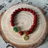 Nuevo Pulsera Fulu Transferencia Calabaza de Paz Pulsera Joyería Retro Elegante Joyería Retro Elegante de Lujo Ligero