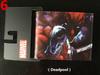 Cartera Corta de Deadpool Mercancía de Marvel Superhéroe de los Vengadores Billetera de Monedas de PU