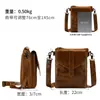 Bolso de Hombro Transfronterizo Nuevo Estilo Piel Genuina, Bolso de Hombro Casual para Viajero Hombre, Bolso de Alta Gama Gran Capacidad, Bolso de Hombre, Bolso Cruzado