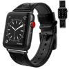 Adecuado para Correa de Apple Watch Costuras en Forma de M Cuero Genuino Iwatch110987654Ultra3 Correa de Reloj Venta al por Mayor