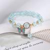 Nueva joyería de pulsera temperamento coreano joyería de cristal con cuentas amantes estudiantes niños pulsera joyería de niña venta al por mayor