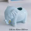 Shu men animal fofo vaso de cerâmica rabanete verde vaso hidropônico recipiente planta verde arranjo de flores sala de estar decoração de mesa