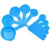 Best Seller Amazon Utensílios de Cozinha Combinando Colheres Medidoras de Plástico PP Conjunto de 11 Peças Colher Medidora com Escala Ferramentas de Panificação DIY