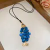 Collar Redondo de Concha Estilo Isla Romántico, Lujo Ligero y Sensación de Alta Gama, Cadena para Clavícula, Accesorio Versátil de Nicho para Vacaciones en la Costa para Mujeres