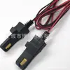 Tarifa/Tarifa de Enchufe para Nieve/Tarifa de Cabezal de Carga para Juguete de Nieve/Terminal de Nieve Cable de Alimentación Americano Enchufe Nuevo Cable Rojo y Negro