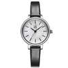 SHENGKE SHENGKE K8012 Reloj de Cuarzo Redondo Casual Simple Nuevo para Estudiantes Coreano para Mujer Correa de Agua