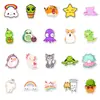 50 Pegatinas Decorativas de Graffiti para Laptop, Patineta, Taza de Agua, Equipaje de Coche, Dibujos Animados Lindos - Venta al por Mayor