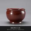 Tarro para residuos de té, tetera para desechos, lavado de té, horno de trompeta, cambio de bolígrafo retro, cenicero de cerámica, arte del té kung fu, accesorios para la ceremonia del té