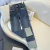 Jeans Reto Pequeno Feminino Primavera Tendência Novo Design Retro Emagrecedor Cropped Calça Tubo Smoke