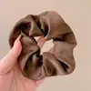 Estilo Novo de Verão 2026 Versátil Elástico de Cabelo para Mulheres, Acessório de Cabelo Grande, Faixa de Cabelo Fresca e Simples para Rabo de Cavalo, Scrunchie