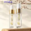Botella de Bola de Rodillo con Cabezal de Spray 10ml Transparente Portátil Redonda Recta Botella Dispensadora de Loción Tónico Cosméticos Botella de Vidrio