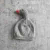 Touca de Bebê Outono Inverno Touca de Pelúcia Quente Espessada Para Recém-Nascidos Touca com Proteção para Orelhas Meninos Meninas Touca de Cobertura para a Cabeça à Prova de Vento
