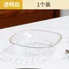 Prato de Osso Doméstico Estilo Japonês Plástico Prato Pequeno Prato de Osso Luxo Leve Prato de Lanche de Alta Qualidade Prato de Frutas Prato de Lixo