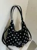 2026 Nuevo Bolso de Hombro y Axila de Lunares Simple y Versátil para Mujer, Simple y Elegante, Bolso Cruzado Casual con Estilo
