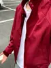 Jaqueta piloto Harrington estilo americano, corte justo, gola alta masculina, à prova de vento e à prova d'água, casual, unissex, jaqueta de motocicleta
