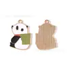 Liga de Óleo Gotejante Família Panda Folha de Bambu Broto de Bambu Acessórios de Joias Pingente de Liga DIY Corrente de Celular Chaveiro Charme