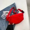 Bolso pequeño informal de lona para mujer, bandolera de moda 2023, bolso deportivo para el pecho, bolso de tela combinable, riñonera para mujer